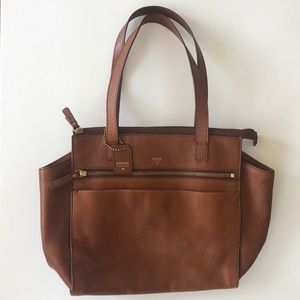 Fossil Purse - Brown - Tote Style